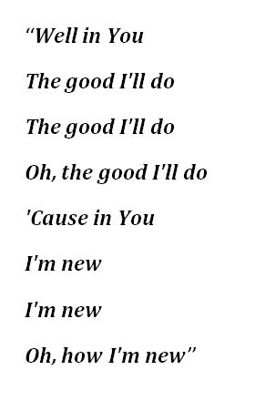 Zach Bryan, "The Good I'll Do" Lyrics