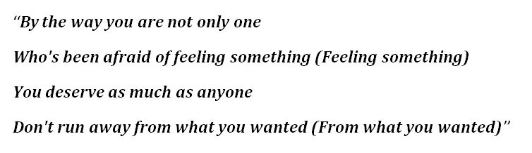 Lukas Graham, "By The Way" Lyrics