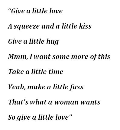 The Judds' "Give a Little Love" Lyrics