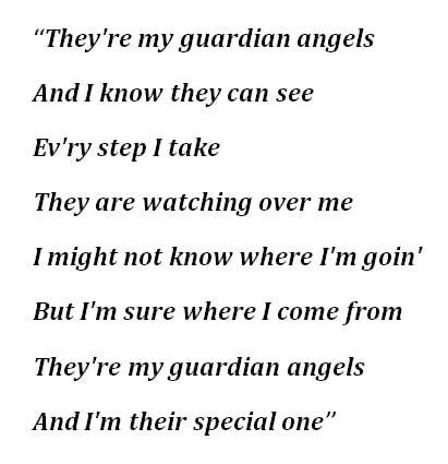 Lyrics to The Judds' "Guardian Angel"