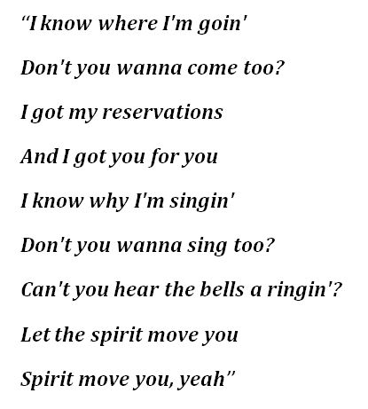 The Judds, "I Know Where I'm Going" Lyrics