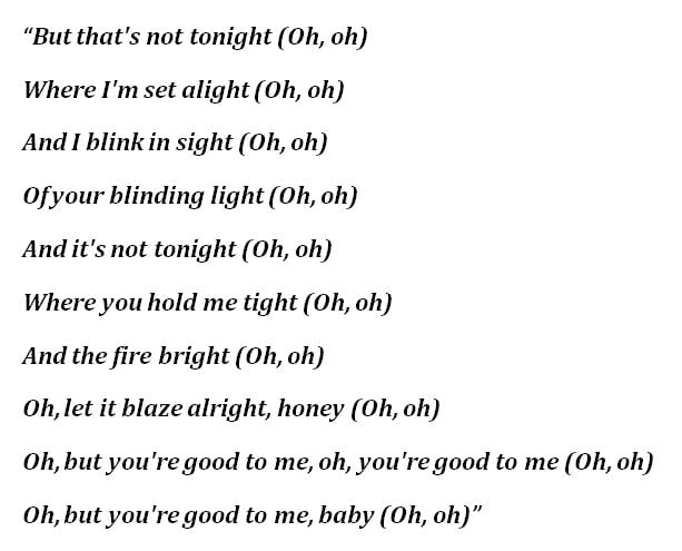 Hozier, "Would That I" Lyrics