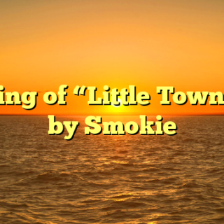 Meaning of “Little Town Flirt” by Smokie